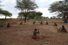 Daasanach Women Building  Investor's Cattle Kraal