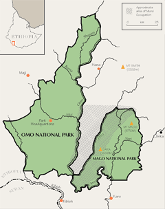 The Omo and Mago National Parks