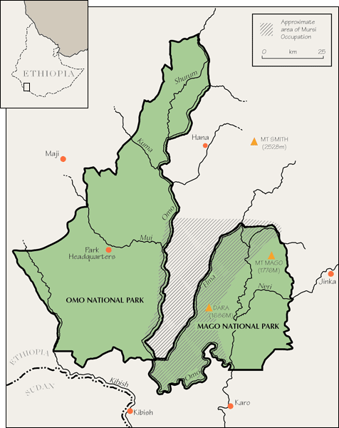 The Omo and Mago National parks