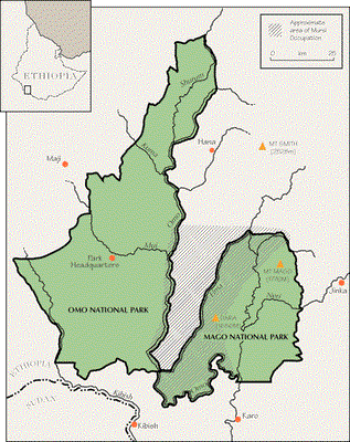 The Omo and Mago National parks