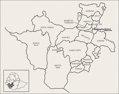 Zones of the Southern Regional State